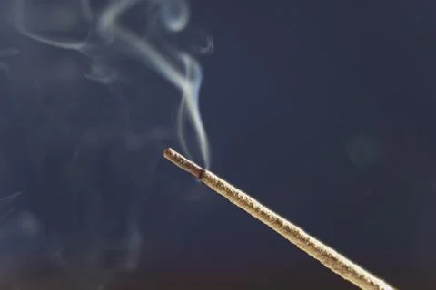 Incense burning 库存照片