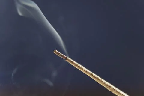 Incense burning Stock Photos