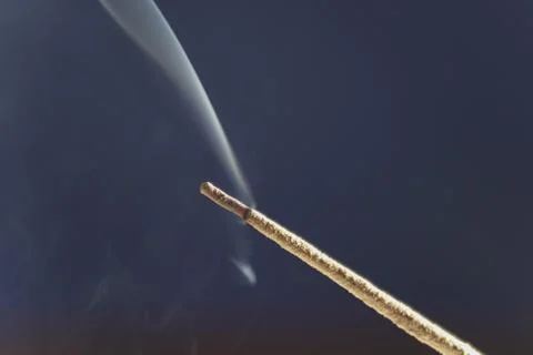 Incense burning Stock Photos