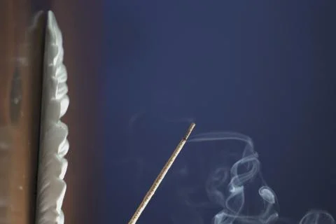 Incense burning 库存照片