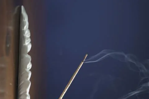 Incense burning Stock Photos