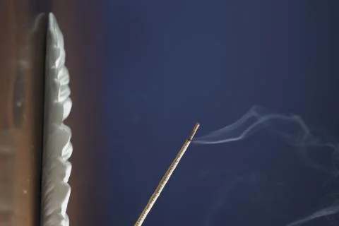 Incense burning 库存照片