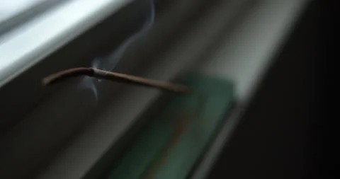 Incense close up Stock Footage 147883047