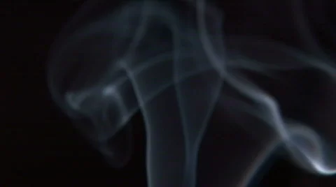 Incense smoke Stock Footage