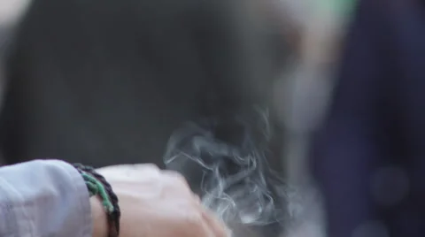 Incense smoke Stock Footage 50505513