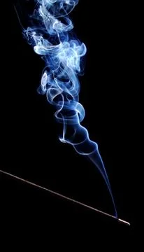 Incense smoke 写真素材