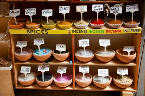 Incense &amp; spice Stock Photos