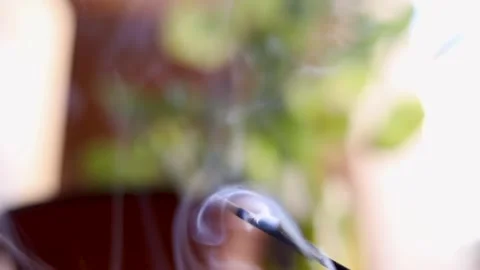 Incense stick Video stock 280668339