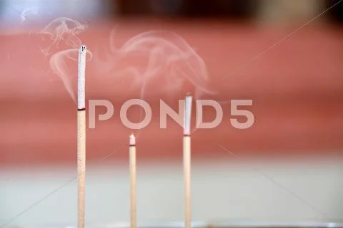Incense stick Stock Photos