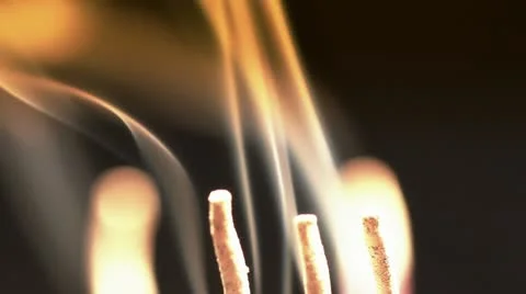 Incense sticks Stock Footage 22007440