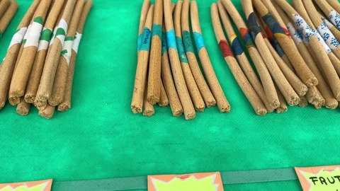 Incense sticks Stock Footage 303321139