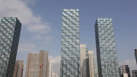 Incheon Song-Do 06 Stock Footage 144413308