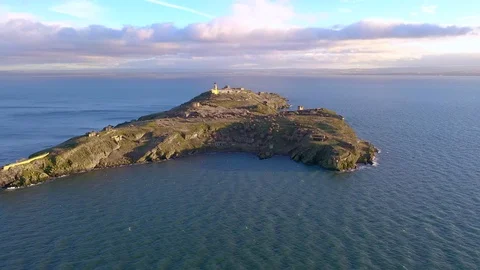 Inchkeith Island Stock Footage 102512137