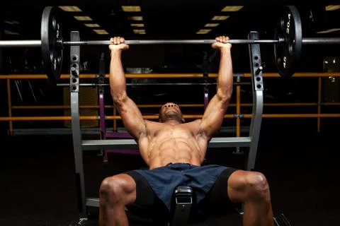 Incline Bench Press Stock Photos
