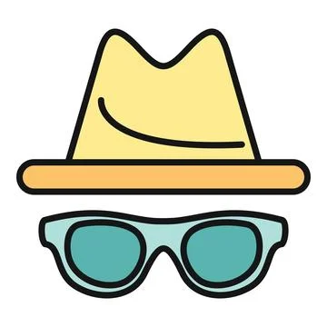 Incognito mode for private browsing and online security Stock Illustration