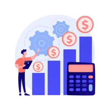 Income increasing vector concept metaphor Stock Illustration