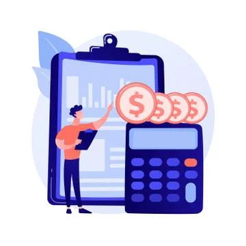 Income statement vector concept metaphor Stock Illustration