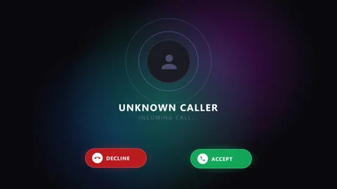 Incoming call Stock Footage 348016684