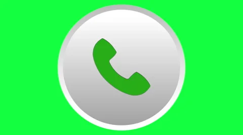 Incoming call icon Stock Footage 45396718