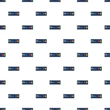 Incoming call interface pattern for mobile communication イラスト素材
