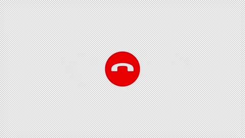 Incoming Call Notification Overlay with Answer and Decline Buttons Stock Footage 345398911