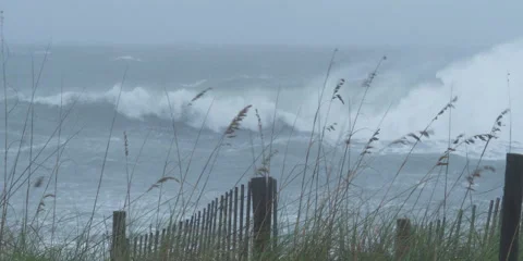 Incoming Hurricane Stock Footage 215355401