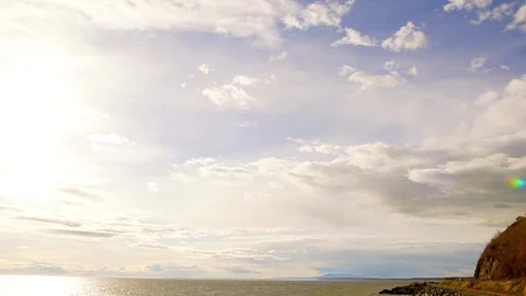 Incoming Storm Clouds - Timelapse - Seward Highway/Turnagain Arm Alaska 動画素材 86180874