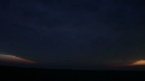 Incoming Storm Stock Footage 34349028