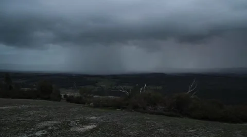 Incoming storm Stock Footage 56297767