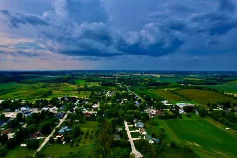Incoming Storm 库存照片