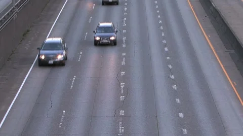 Incoming traffic Stock Footage 7907709