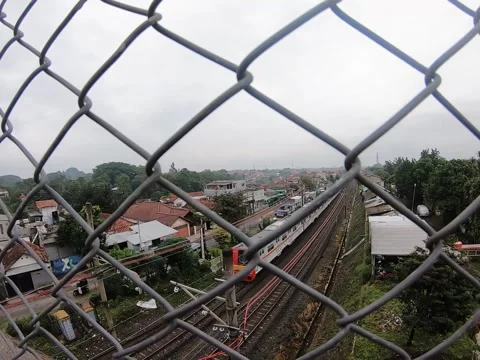 Incoming Train Stock Footage 151236618