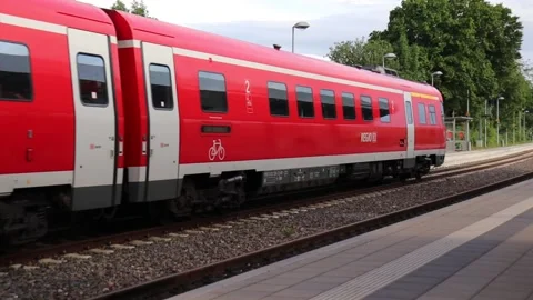 The incoming train Stock Footage 156952200