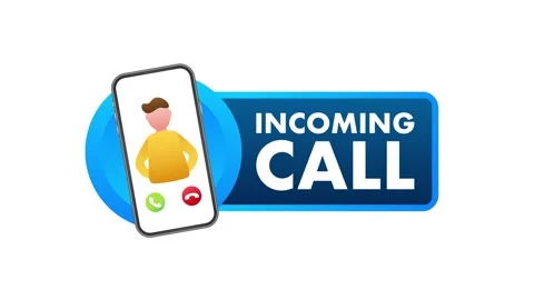 Incoming Video Call Interface on Smartph... | Stock Video | Pond5