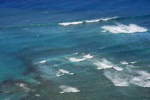 Incoming waves Stock Photos