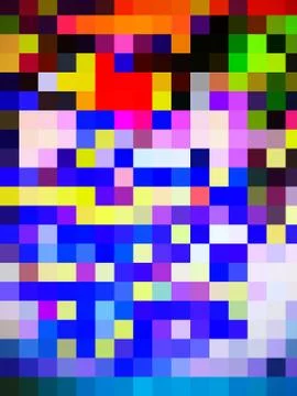 An incomparable designing pattern of tiles or squares Stock Illustration