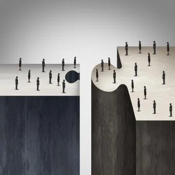 Incompatible Business Strategy Ilustración de archivo