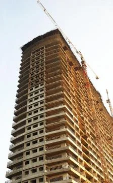 Incomplete building Stock Photos