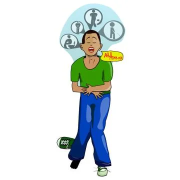 Incontinence 스톡 일러스트