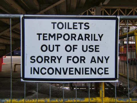 Inconvenience 스톡 사진