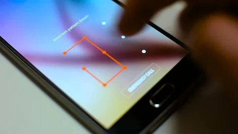 Incorrect pattern drawn Stock Footage 104925550