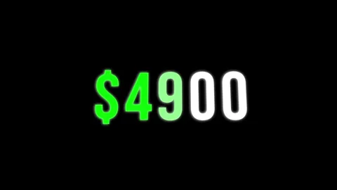 Increase animation money. Stock Footage 272578571