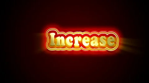 Increase label Stock Footage 1183427
