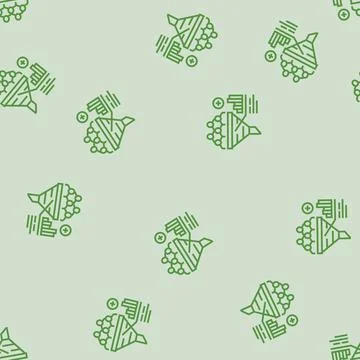 Increase mqls line seamless pattern Stock Illustration