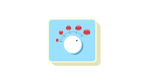 Increase in population Stock Footage 79220502