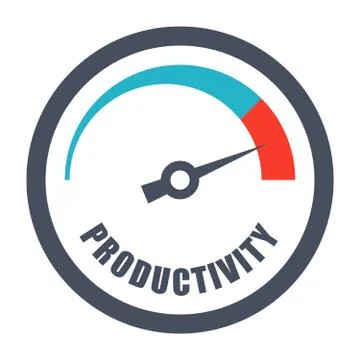 Increase Productivity Concept Stock Illustration