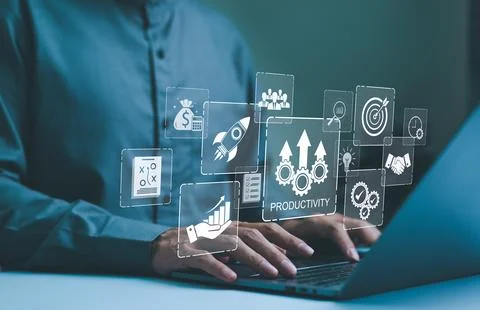 Increase productivity concept. Stock Photos