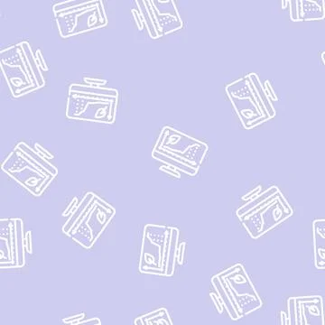 Increase rate chia cryptocurrency online trade market line seamless pattern i Stockillustratie
