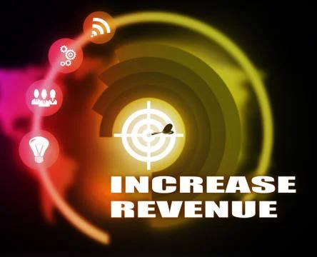 Increase Revenue concept plan Stock Illustration