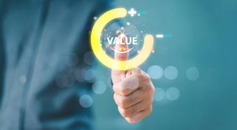 Increase value service, growth value, company value added, business growth co Stock-Fotos